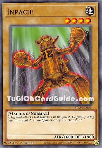 Yu-Gi-Oh Card: Inpachi