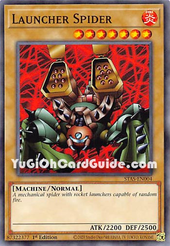 Yu-Gi-Oh Card: Launcher Spider