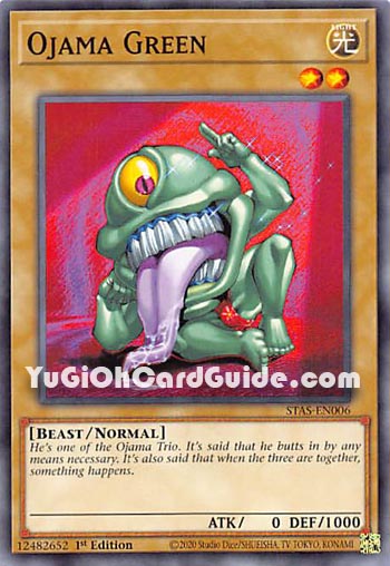 Yu-Gi-Oh Card: Ojama Green