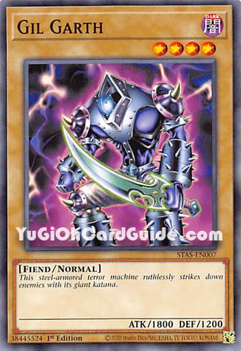 Yu-Gi-Oh Card: Gil Garth