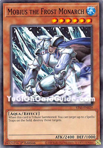 Yu-Gi-Oh Card: Mobius the Frost Monarch