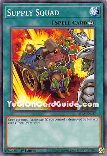 Yu-Gi-Oh Card: Supply Squad