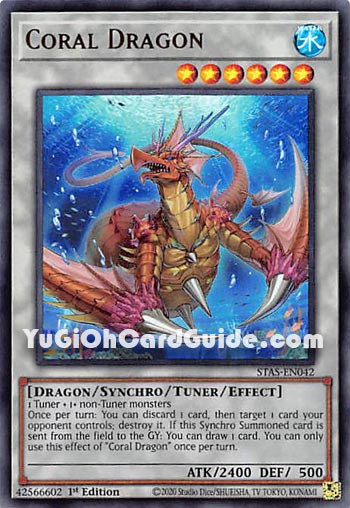 Yu-Gi-Oh Card: Coral Dragon