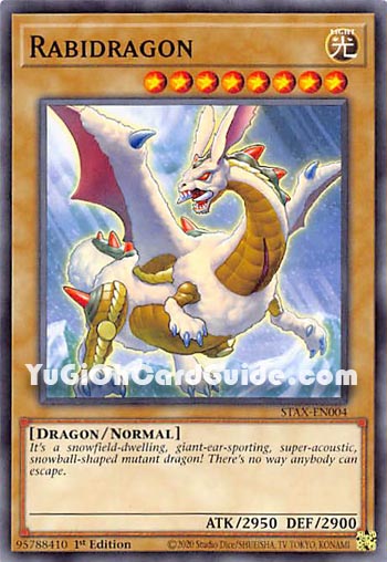 Yu-Gi-Oh Card: Rabidragon