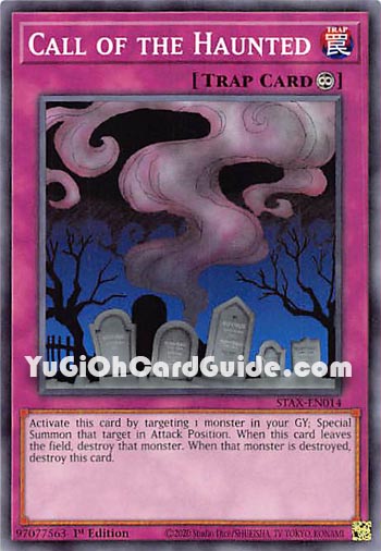 Yu-Gi-Oh Card: Call of the Haunted
