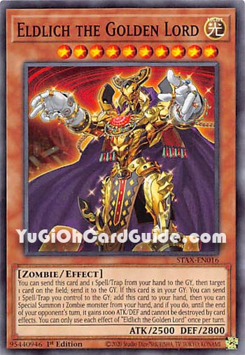 Yu-Gi-Oh Card: Eldlich the Golden Lord