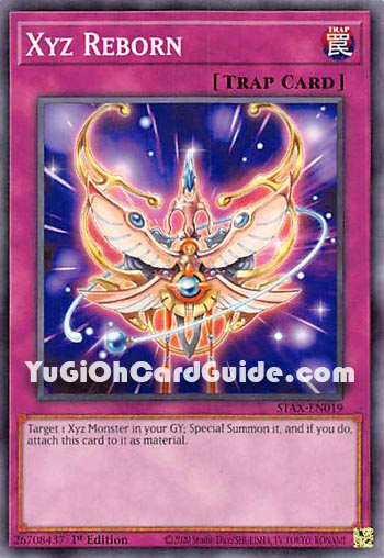 Yu-Gi-Oh Card: Xyz Reborn