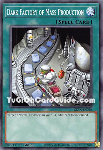 Yu-Gi-Oh Card: Dark Factory of Mass Production