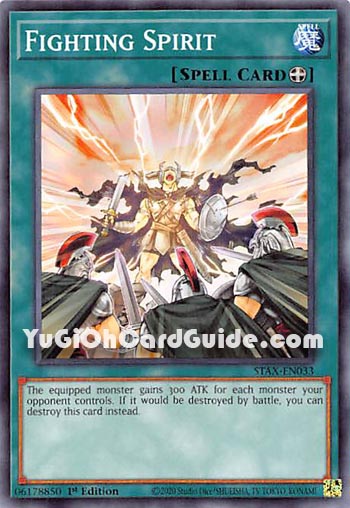 Yu-Gi-Oh Card: Fighting Spirit