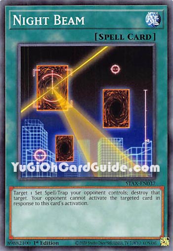 Yu-Gi-Oh Card: Night Beam