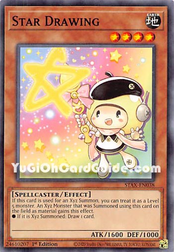 Yu-Gi-Oh Card: Star Drawing