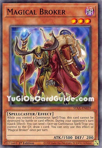 Yu-Gi-Oh Card: Magical Broker