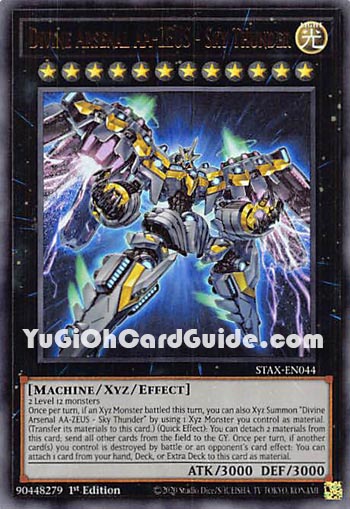 Yu-Gi-Oh Card: Divine Arsenal AA-ZEUS - Sky Thunder
