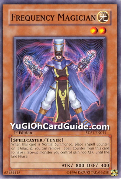 Yu-Gi-Oh Card: Frequency Magician