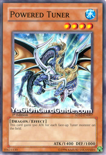 Yu-Gi-Oh Card: Powered Tuner