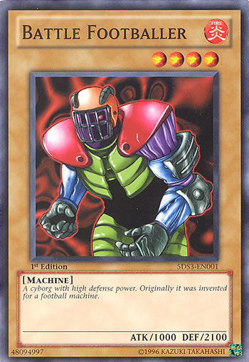 Yu-Gi-Oh Card: Battle Footballer