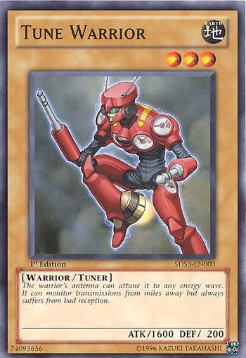 Yu-Gi-Oh Card: Tune Warrior