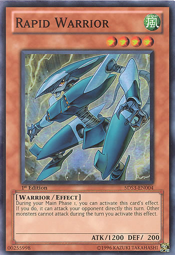 Yu-Gi-Oh Card: Rapid Warrior