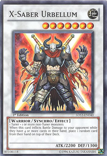 Yu-Gi-Oh Card: X-Saber Urbellum