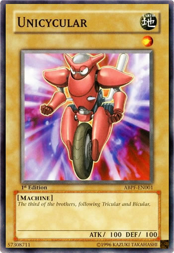 Yu-Gi-Oh Card: Unicycular
