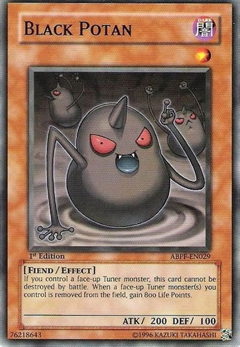 Yu-Gi-Oh Card: Black Potan