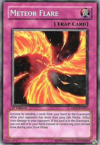 Yu-Gi-Oh Card: Meteor Flare