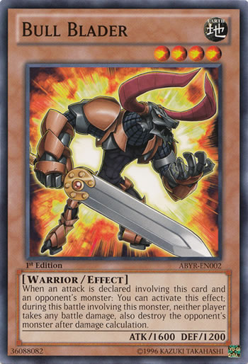 Yu-Gi-Oh Card: Bull Blader