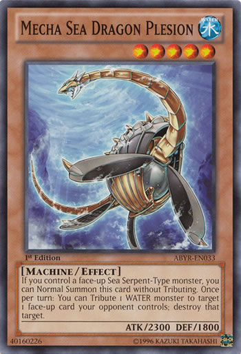 Yu-Gi-Oh Card: Mecha Sea Dragon Plesion