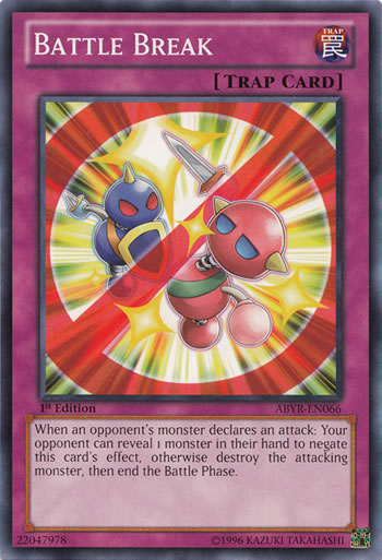 Yu-Gi-Oh Card: Battle Break