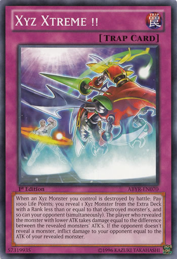 Yu-Gi-Oh Card: Xyz Xtreme !!