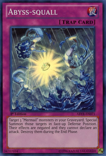 Yu-Gi-Oh Card: Abyss-squall