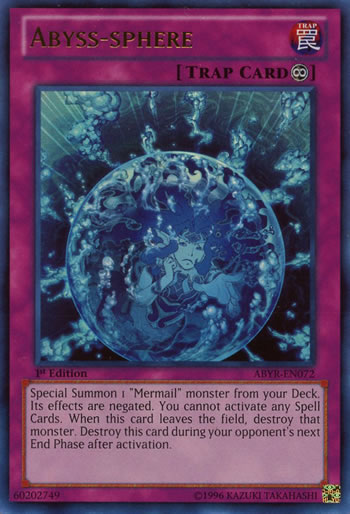 Yu-Gi-Oh Card: Abyss-sphere
