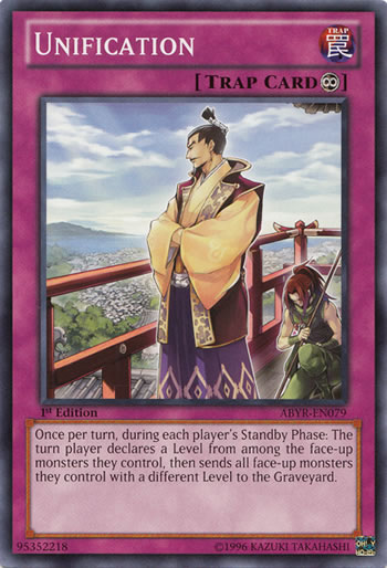 Yu-Gi-Oh Card: Unification
