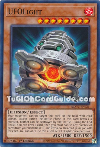 Yu-Gi-Oh Card: UFOLight
