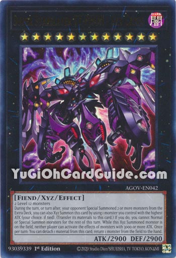 Yu-Gi-Oh Card: Super Starslayer TY-PHON - Sky Crisis