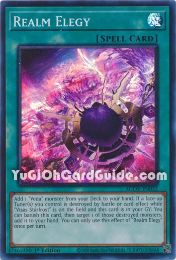 Yu-Gi-Oh Card: Realm Elegy