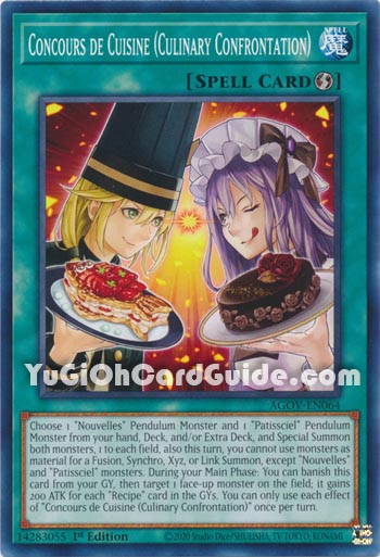 Yu-Gi-Oh Card: Concours De Cuisine (Culinary Confrontation)