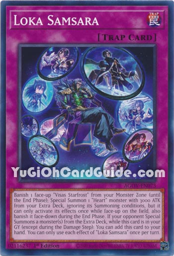 Yu-Gi-Oh Card: Loka Samsara