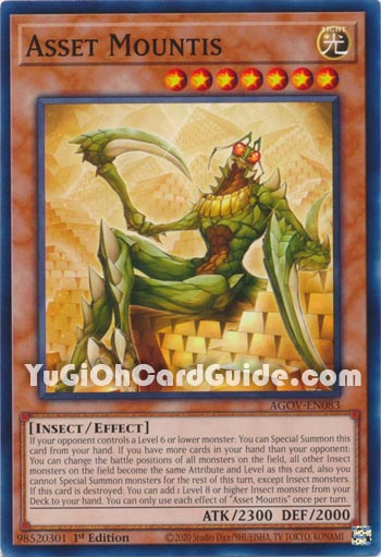 Yu-Gi-Oh Card: Asset Mountis