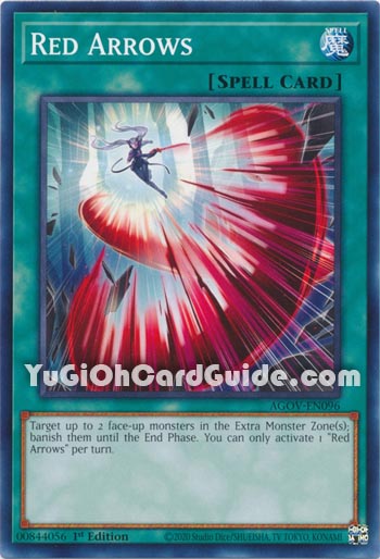 Yu-Gi-Oh Card: Red Arrows