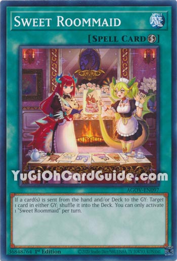 Yu-Gi-Oh Card: Sweet Roommaid