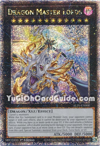 Yu-Gi-Oh Card: Dragon Master Lords