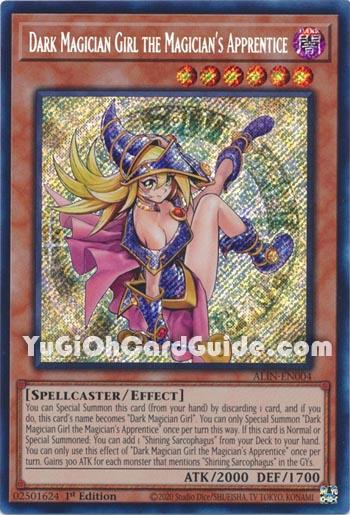 Yu-Gi-Oh Card: Dark Magician Girl the Magician's Apprentice