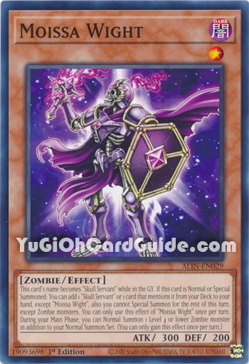 Yu-Gi-Oh Card: Moissa Wight