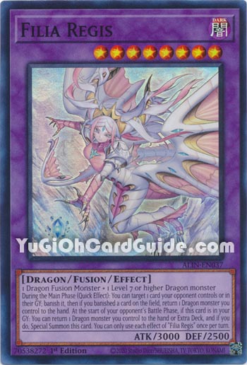 Yu-Gi-Oh Card: Filia Regis
