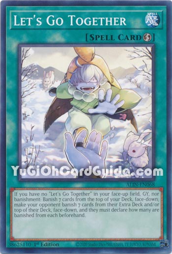 Yu-Gi-Oh Card: Let's Go Together
