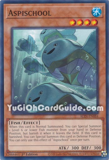 Yu-Gi-Oh Card: Aspischool