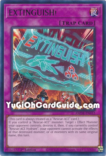 Yu-Gi-Oh Card: EXTINGUISH!