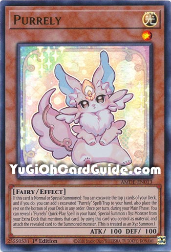 Yu-Gi-Oh Card: Purrely