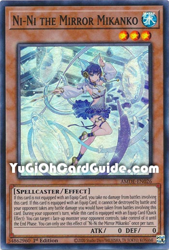 Yu-Gi-Oh Card: Ni-Ni the Mirror Mikanko
